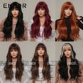 thumbnail image 2 of New Long Hair Wig for Women, Elegant and Fluffy Big Curl Wig, Fashionable New Style Daily Long Curly Full Wig, 2 of 8
