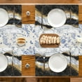 thumbnail image 7 of Abstract Marble Placemats Set of 4, Placemats for Dining Table,Heat Resistant Stain Resistant Wipeable Table Mats for Kitchen Dining Holiday Party Home Decor,12x18 Inch, 7 of 7