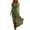 Green#15, variant on Women's 2026 V-Neck Ruffle High Low Maxi Dress, Short Sleeve Flowy Asymmetrical Hem Tunic Dress for All Occasion Yellow S