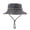 Dark Gray, variant on Denim Bucket Hats for Women Men Summer Sun Hat for Fishing Beach Hiking & Camping Unisex Adult Khaki, One Size