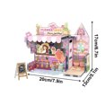 thumbnail image 4 of A Childrens Diy Magnetic Building Blocks Set 3D Street Scene Models Educational Construction Toy For Kids Creativity Development Fine Motor Skills Training Safe Material, 4 of 9