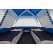 Ozark Trail 10’ x 9 6-Person Instant Cabin Tent with LED Lighted Hub, 25 lbs