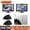 Black Camera, variant on 5 Inch Car Monitor Sideview Camera Lane Change Assist System Left & Right 720P Wide Angle Lens with Night Vision