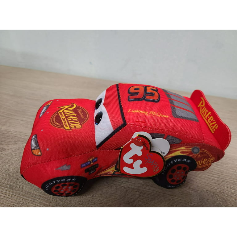 Ty Cars 42253 3 Lightning McQueen Plush Toy, Multi