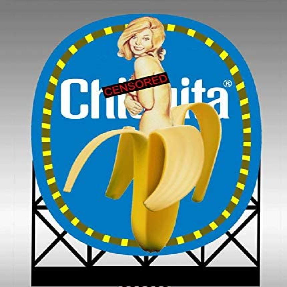 Chiquita Miller's Engineering Animated Neon Sign O/HO  #88-3601 