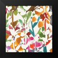 thumbnail image 2 of Wild Apple Portfolio 20x20 Black Modern Framed Museum Art Print Titled - Pink Garden Square II White, 2 of 5