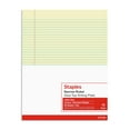 thumbnail image 3 of Staples Notepads 8.5" x 11" (US letter) Narrow Ruled Canary 50 Sheets/Pad 24/Carton ST57296VS, 3 of 7