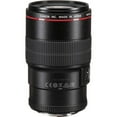 thumbnail image 4 of Canon EF 100mm f/2.8L Macro IS USM Lens Bundle with Cleaning Kit, Filter Kits, and Padded Lens Case (Intl Model)(International Model), 4 of 8