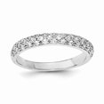 thumbnail image 5 of Sterling Silver Rhodium-plated w/CZ Ring Set, 5 of 5