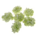 thumbnail image 1 of Paquete De 6 Flor De Artificial Florero Inicio De Florero Decoración Boda Jardín Decoración Floral Verde perfecl cabezas de flores artificiales, 1 of 7