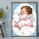 thumbnail image 1 of Cuadros Decorativos Taladro redondo completo Pintura de diamante Nube Ángel Imágenes Handiwork Art Kit de mosaico Ndcxsfigh Nuevos Originales, 1 of 9