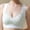 White, variant on Seamless Sports Bra with Side Support, Full Coverage Design to Minimize Armpit Bulge, for Yoga, Gym & Smooth Look White 2XL