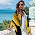 thumbnail image 6 of Banana Light and Breathable Chiffon Yarn Silk Scarf - Translucent 180*73 Size for Women, 6 of 6