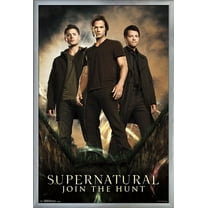 Supernatural - Group Wall Poster, 22.375" x 34", Framed
