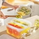 thumbnail image 4 of Hervidor de Agua Fría de 5 L y 1,32 Galones con Grifo, Dispensador de Bebidas de Plástico para Refrigerador con Grifo, Gran Capacidad, para Fiestas, Bebidas, Hielo, Jarabe, Tetera de Frutas, Cubo, 4 of 7