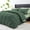 Emerald/Sage, variant on Vccoem 7 Piece Comforter Set King Size, All Season Bed in a Bag, Ultra Soft Bedding with Comforter, Sheets, Pillowcases & Shams, Sage Green/Pine Green