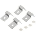 thumbnail image 2 of STARTIST 4pcs Stainless Steel Aquarium Tank Glass Cover Clip Support Holder 8MM, 2 of 9