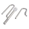 thumbnail image 1 of CAROOTU Lily Pipe Stainless Steel Inflow Outflow Filter for Aquarium Planted Fish Tank, 1 of 7