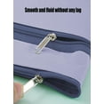 thumbnail image 6 of Anhility Large Zipper Pouch with Handle, A4 Foldable Lightweight Waterproof Document Storage Bag, File Organizer for Office Travel School Books Papers Filing Folder, 13.19x9.65in, 6 of 6