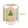 thumbnail image 7 of JLFNYA 300Pcs Kraft Christmas Gift Stickers,4 Styles Xmas Name Stickers,Personalized Self-Adhesive Xmas Tags for Decoration,Envelopes Sealing,Holiday Cards,and Gift Wraps(3"x2"), 7 of 7