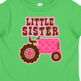 thumbnail image 4 of Inktastic Pink Tractor Little Sister Girls Toddler T-Shirt, 4 of 5