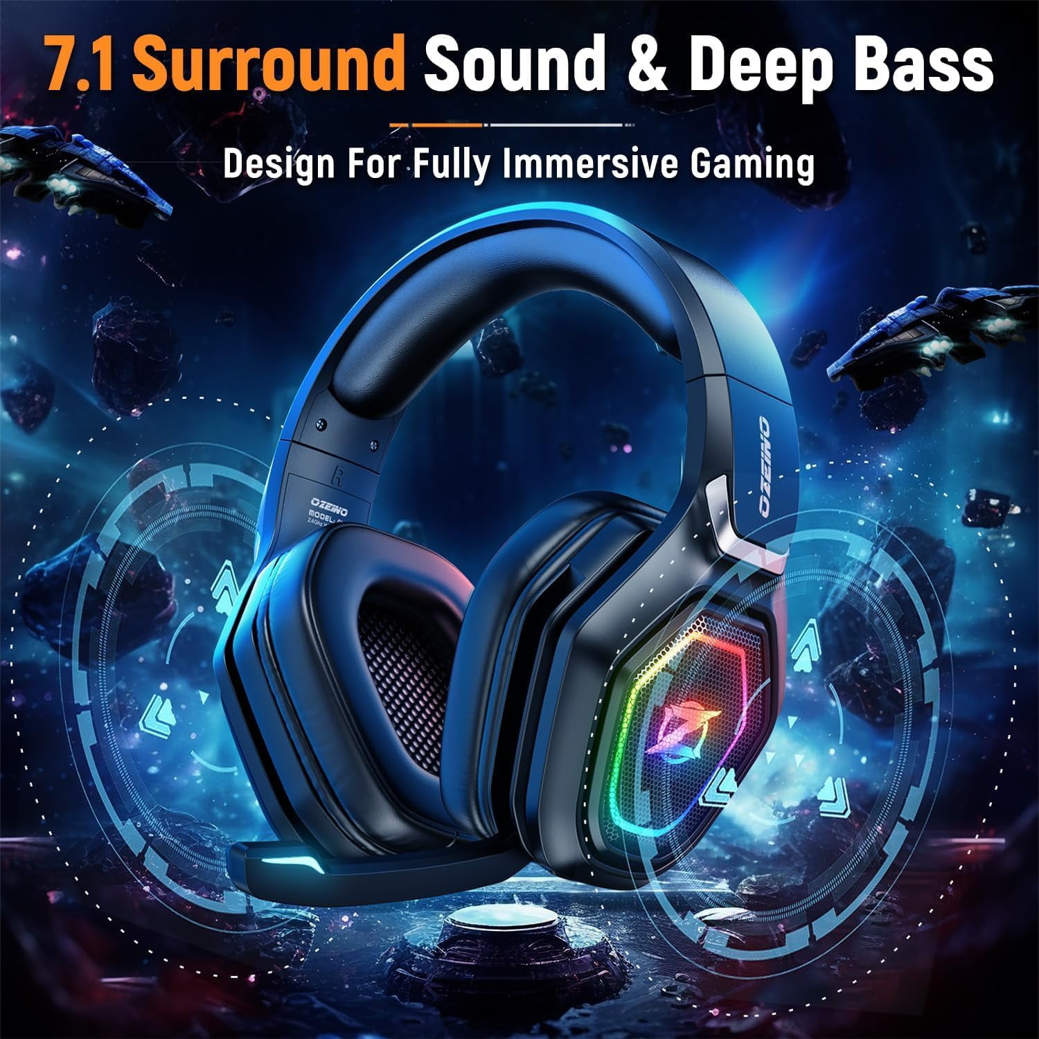 TWS TRYWITHUS SHOWCASE LIVE アグンパン シニュ Ozeino Wireless Gaming Headset 2.4GHz, USB & Type-C for PC
