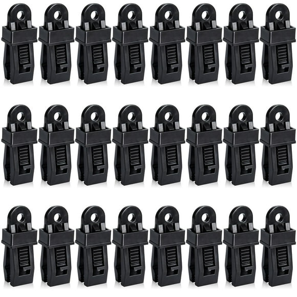 Clips para lona, ??abrazaderas para lona con agarre de bloqueo resistente para toldos de cubierta, toldos para acampar al aire libre, cubiertas para caravanas y coches