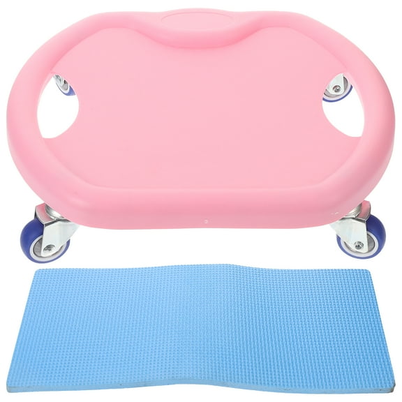CIMAXIC Sliding Disc Abdominal Sliding Disc with Roller Pink 1 Set