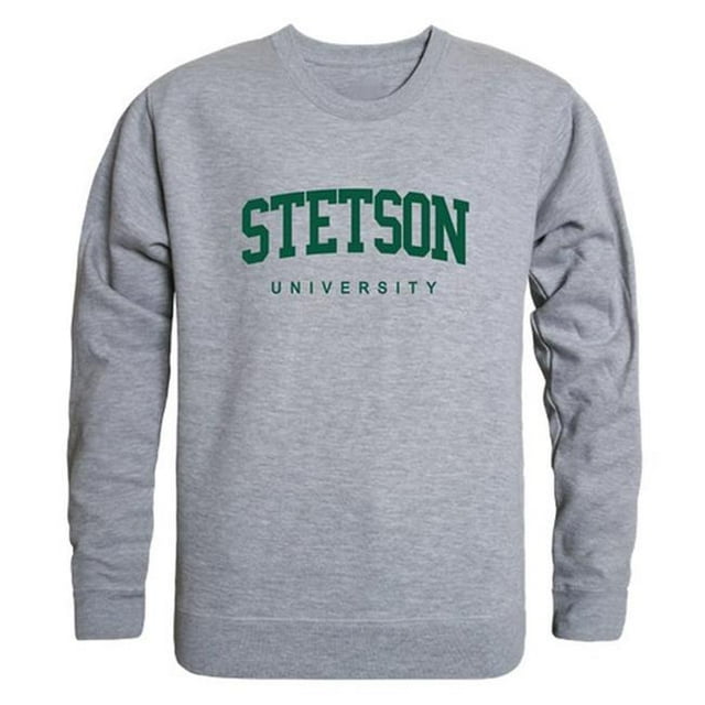 W Republic 543-387-HGY-05 NCAA Stetson Hatters T-Shirt Col Rond Jour de Match, Gris Chiné - 2TG