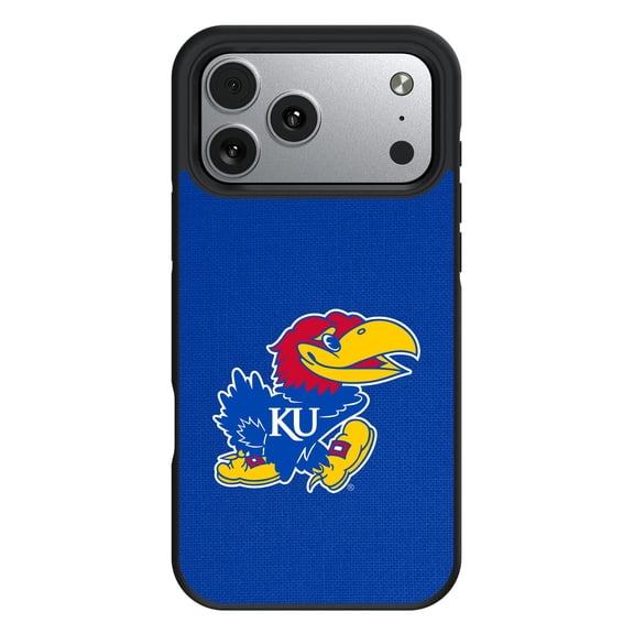 Kansas Jayhawks iPhone Solid Design Bump Case