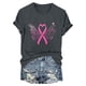 thumbnail image 4 of Blusas de Manga Corta para las Mujeres Divertida Impresión Cuello Redondo Camiseta Vintage, Blusas de Primavera para las Mujeres, 4 of 4