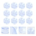 thumbnail image 4 of 12 ventosas de goma transparentes de doble cara de 10 x 20 mm para ventosas de silicona de vidrio sin ganchos, 4 of 5