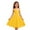 #A10-Yellow, variant on Abcomgle Girls Summer Dress 7-8 Casual A-Line Sleeveless Camisole Dresses Spaghetti Strap Pleated Solid Swing Sundresses for 4-14t Kids,Black,9-10Years