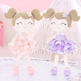 thumbnail image 4 of Gloveleya Princess Tutu Doll Primera muñeca bebé para niñas Muñecas Suaves Vestido Rosa Perfecto para niñas de 1 a 4 años con Bolsa de Regalo de 14 Pulgadas, 4 of 5