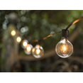 thumbnail image 2 of Outdoor String Lights Globe String Lights 2 in. Bulbs 10 ft. Black Wire Outdoor Clear, 2 of 2