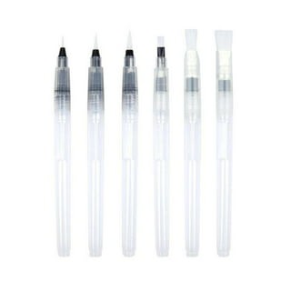 YEUHTLL Pack of 6Pcs Water Paint Brush Set Refillable Ink Water