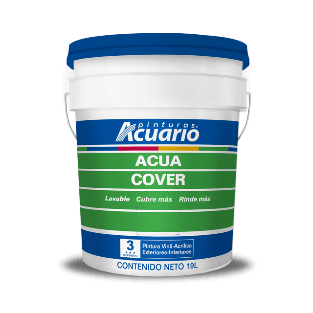 Pintura Vinil Acrílica Acuario Acua Cover 19 Lts Piñón