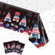 thumbnail image 5 of Penkiiy 54 x 108 pulgadas de la bandera americana mantel de plástico-Vintage estrellas y rayas, desechable Rectángulo cubierta de la mesa para cenar, picnic, 5 of 5
