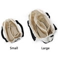 thumbnail image 3 of Municipal Small Tote Bag with Zipper Tote Bag for Women Canvas Crossbody Bag Shoulder Bag Satchel Hobo Bag Messenger Bag, 3 of 7