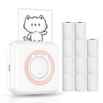 thumbnail image 1 of MesaSe All-in-one Photo Printer Multifunction Portable Printer Wireless Instant Mini Printer Support BT Connection for Smartphone with 11 Paper Rolls 57mm Compatible with iOS Android, 1 of 7