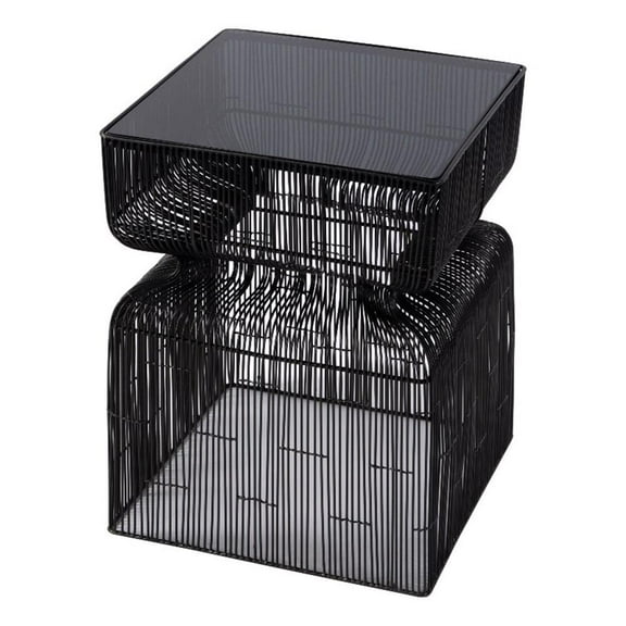 Butler Specialty Company Ivar 14 in. W Square Stainless Steel End Table - Bronze