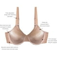 thumbnail image 6 of Wacoal Womens Back Appeal Underwire Bra, 6 of 6