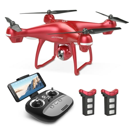Holy Stone FPV GPS Drone HS100R with 1080p HD Camera and Video RC Quadcopter with GPS Return Home Follow Me and Altitude Hold, Drone for Beginners, Kids and Adults, Color Red 2