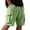 Army Green, variant on Mens Swim Trunks Elastic Waist With Cargo Pockets Sweat Wicking Fabric Baggy Fit Trendy Style Matte Finish Party Wear Pool Wear Brown M