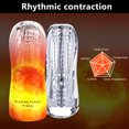 thumbnail image 4 of Vibration Aircraft Cup Silicona suave transparente con huevos vibrantes Productos sexuales Tmvgtek Cuidado Belleza, 4 of 8