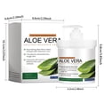 thumbnail image 3 of Crema de Aloe Vera Reparadora de Quemaduras Solares 100 G | Hidratante y Nutritiva | Calmante y Antiinflamatoria | Suave y Segura, 3 of 7