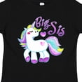 thumbnail image 4 of Inktastic Big Sis Unicorn Girls Toddler T-Shirt, 4 of 5