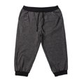 thumbnail image 3 of Female Sports Cropped Trousers Elastic Loose Drawstring Waist Pants, 3 of 6