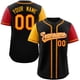 thumbnail image 5 of Camisetas de béisbol personalizadas de manga corta con botones y nombre y número impresos personalizados para adultos y jóvenes que practican estilo libre al aire libre, 5 of 5