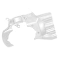 thumbnail image 5 of Chrome Engine Transmission Interface Cover Fit For Harley Fatboy 07+ 17 16 15 14, 5 of 9